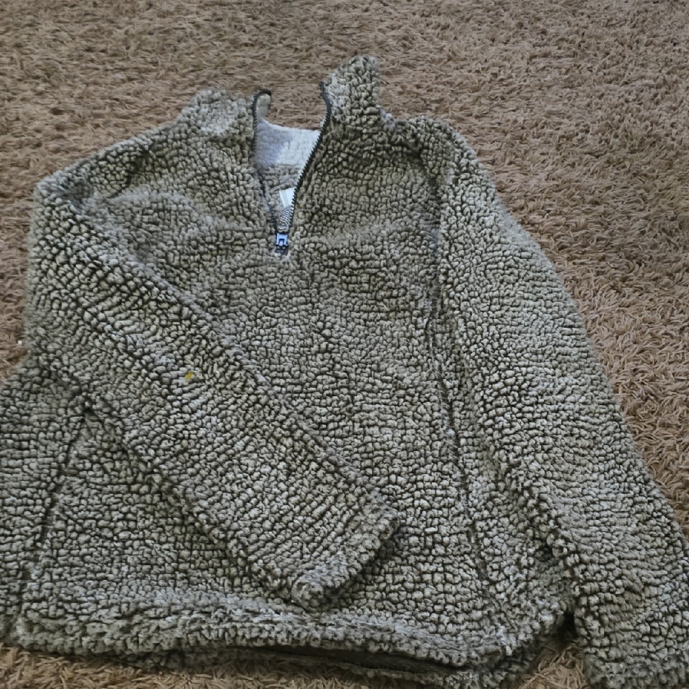 Cozy Sherpa Fleece Pullover